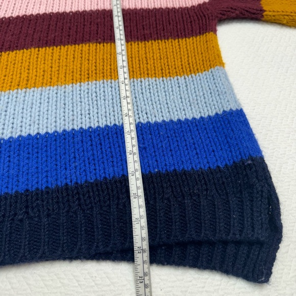 Xirena Apres Ski Sweater Stripe Chunky Soft Knit Pullover Oversized Size S - Picture 10 of 12